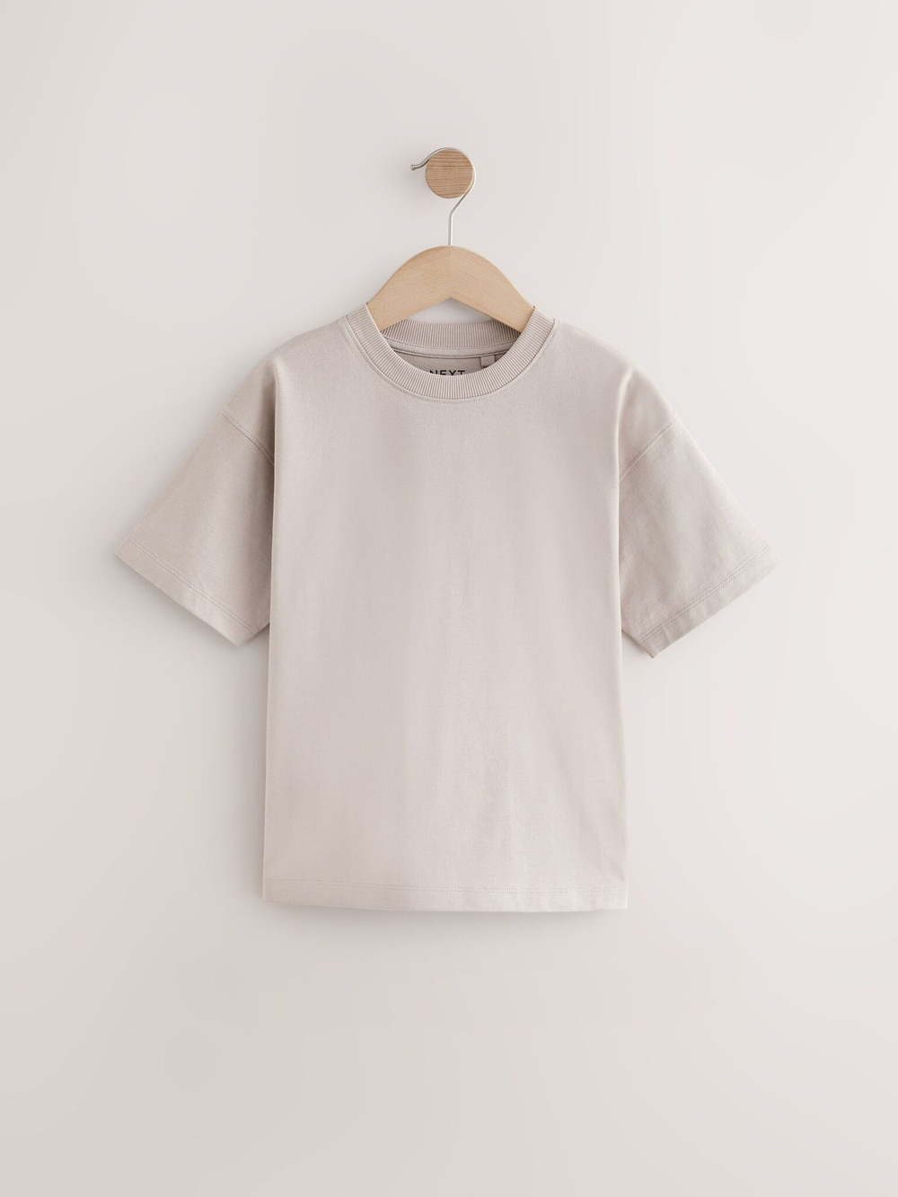 Жилет с капюшоном и футболка в комплекте для мальчика Next AJ8-074, Черный, Бежевый