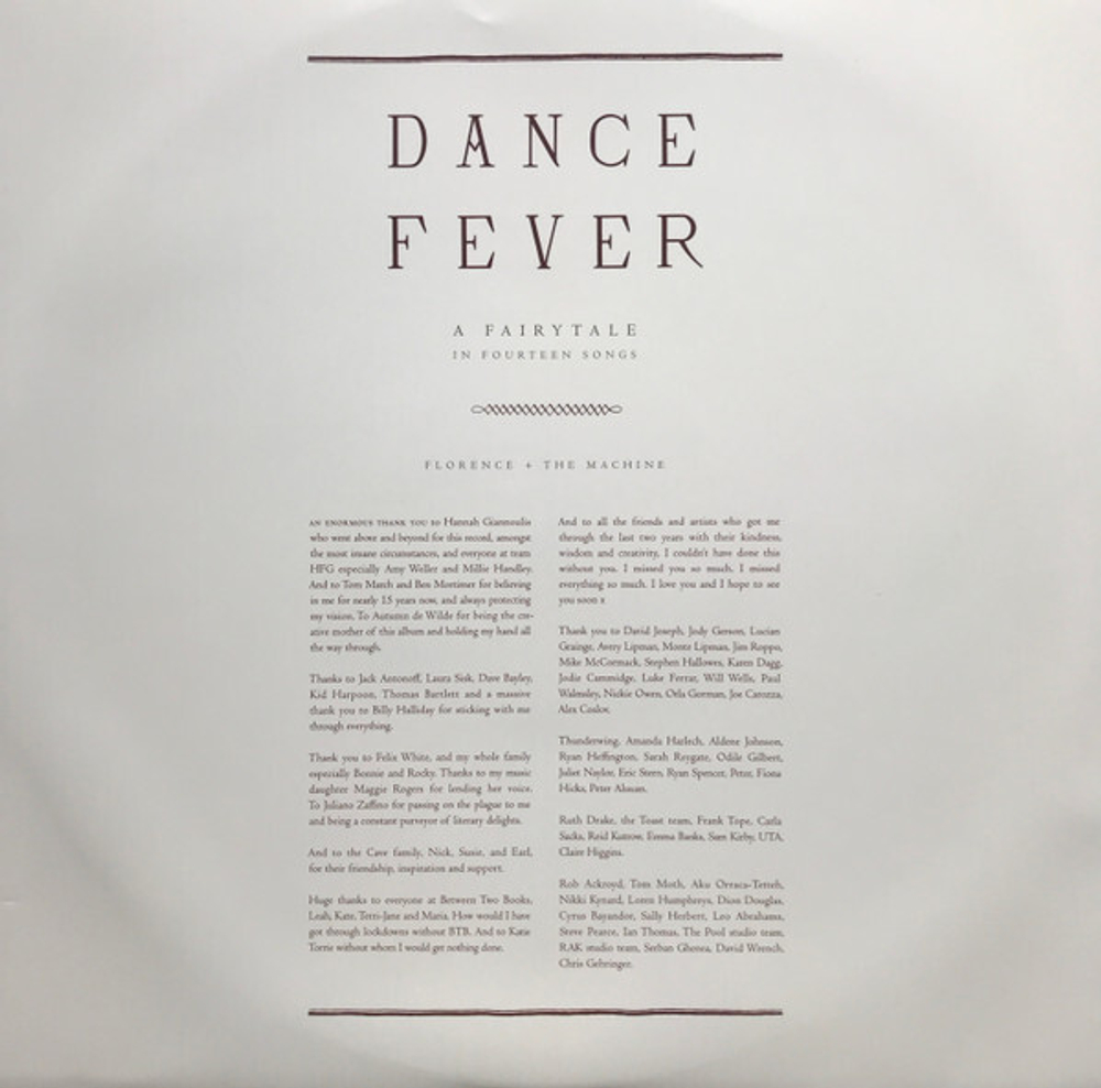 Florence + The Machine / Dance Fever (2LP)