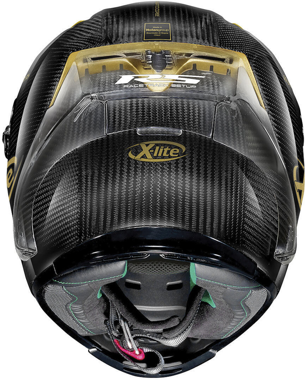 Шлем X-LITE X-803 RS ULTRA CARBON Golden Edition  33
