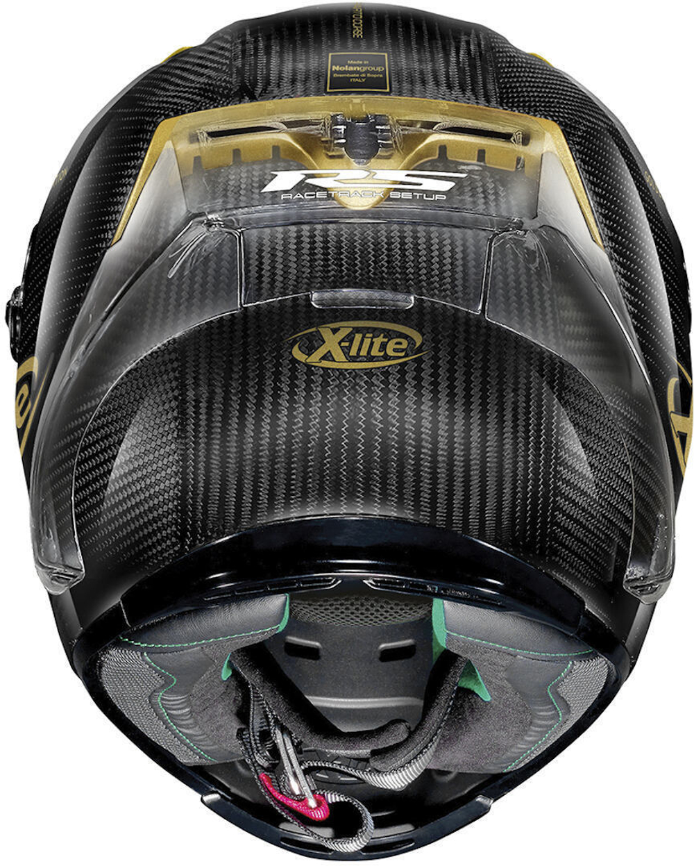 Шлем X-LITE X-803 RS ULTRA CARBON Golden Edition 33