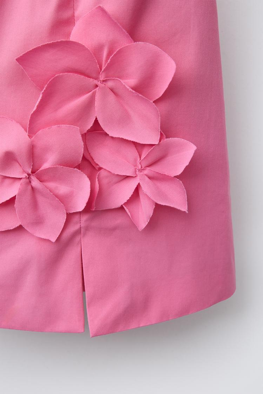 ZARA ЮБКА-ШОРТЫ С ЦВЕТОЧНЫМ ПРИНТОМ, РОЗОВЫЙ