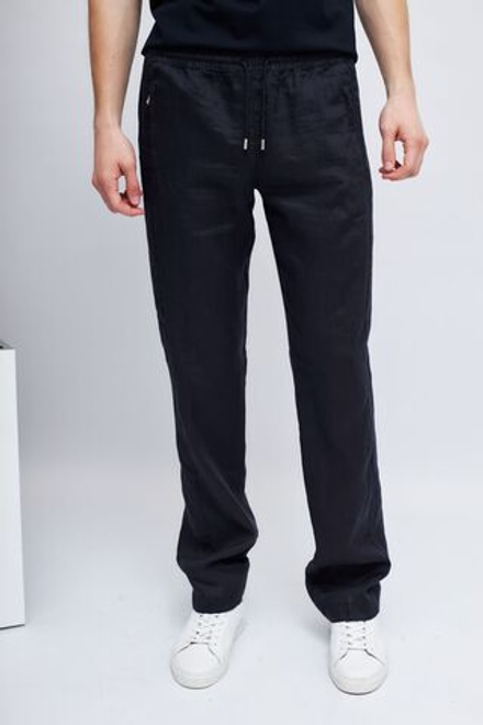 Брюки муж. LAGERFELD 532815 синий лен