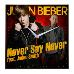 Настенные часы "jbieber" Декор для дома, подарок