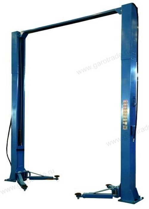 Двухстоечный подъемник с верхней синхронизацией Габарит 3700 мм TU4000R 380VC Темп