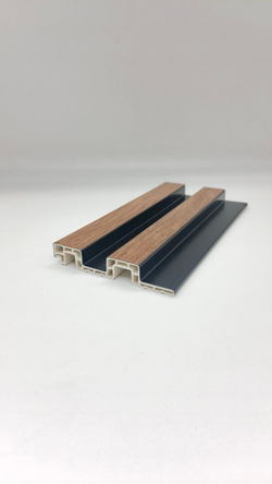 Реечная панель 3Д Prof ПВХ XL Орех 122х2950 мм