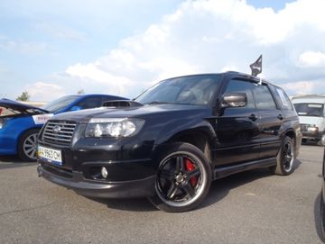 Накладка на передний бампер для Subaru Forester SG