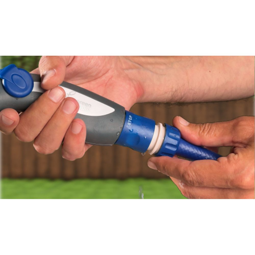 GAEP12-01 GREEN APPLE ЕСО Пистолет-распылитель, пластик, 3 режима