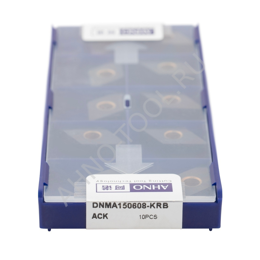Пластина твердосплавная ISO DNMA150608-KRB ACK20E AHNO по чугуну, получистовая