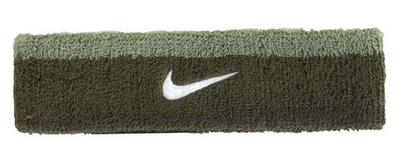 Повязка на голову теннисная Nike Swoosh Headband - oli green/medium olive/cargo khaki