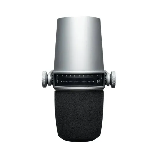 Микрофон для стриминга и игр Shure MV7 Silver