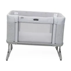 Детская кроватка Chicco Next2Me Forever Ash Grey