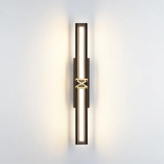 7083/20L L-VISION ODL25 000 Подвесной светильник черный/золото/ металл/акрил IP20 LED 20W 3000K 220V MESH