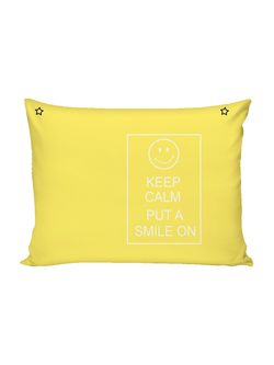 Постельное белье Полисатин Simple House "SMILE/SMILE (компаньон)" 1,5-сп Наволочка 50х70 см 1 шт Простынь на резинке 90x200 см Пододеяльник 145x215 см