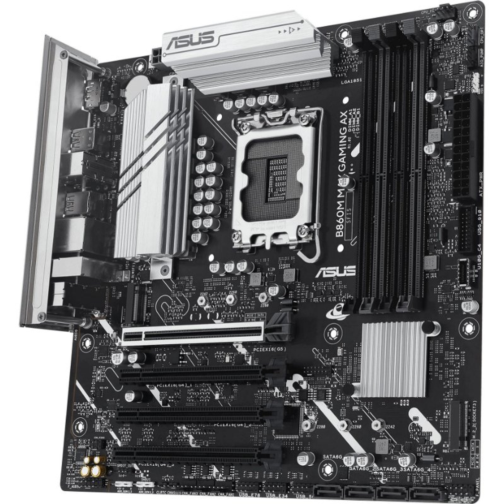 Материнская плата ASUS B860M MAX GAMING AX, LGA1851, B860, DDR5, mATX