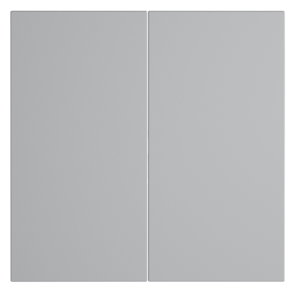 Клавиши для выключателя/переключателя двухклавишного, S70 (серый)