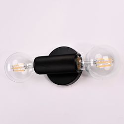 Бра Rh Utilitaire Inline Sconce Black By Imperiumloft