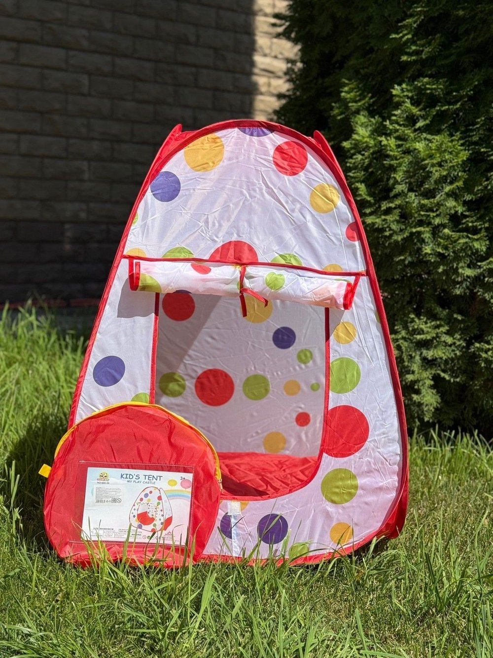 Детская палатка для игр, размер 90х85х90см (200078710A)