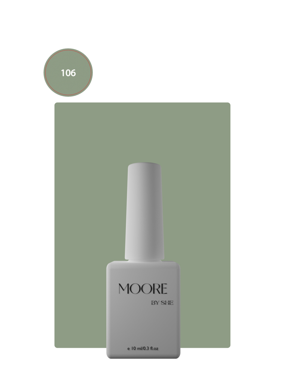Moore Гель-лак  106 10 ml