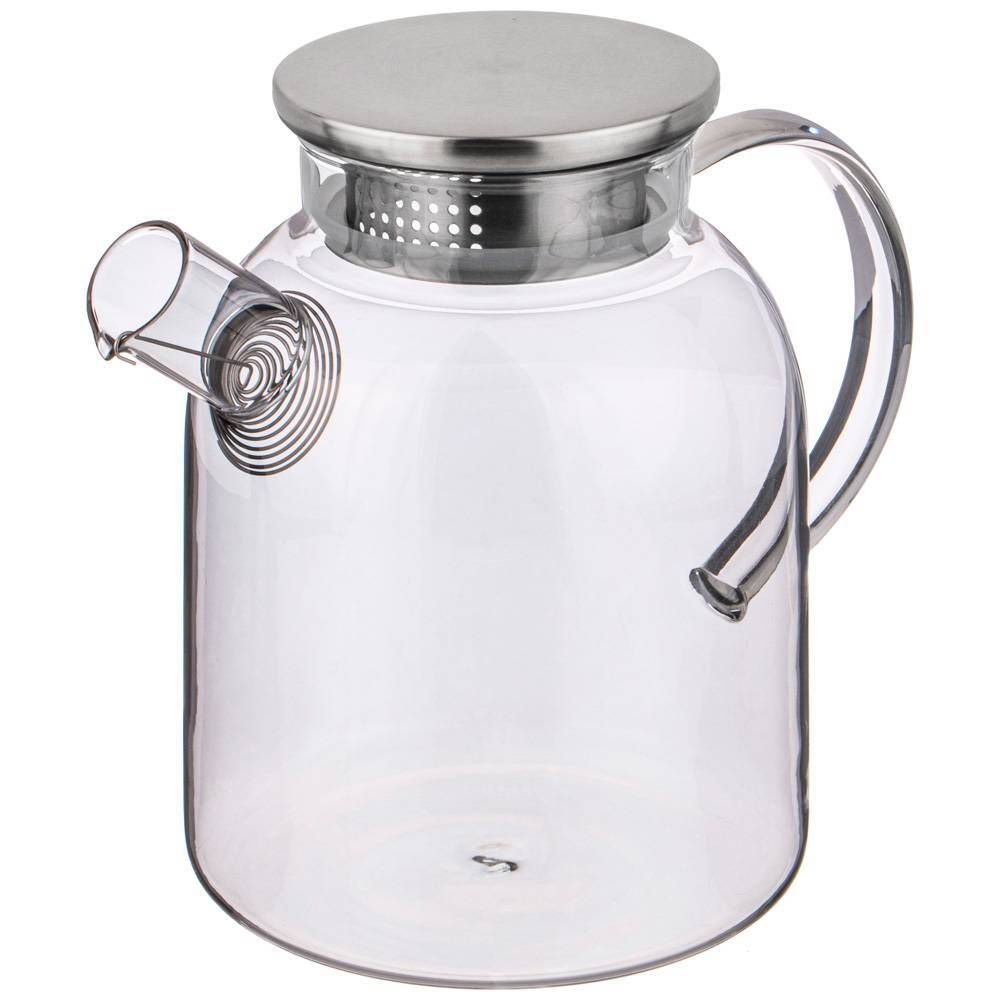 ЧАЙНИК ЗАВАРОЧНЫЙ AGNESS "SMOKY" 1700 МЛ. ЦВЕТ:ДЫМЧАТЫЙ