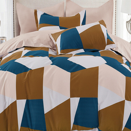 Комплект постельного белья "АВТ. 651", сатин, 100% хлопок, Россия. Пододеяльник на молнии!!!