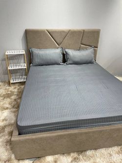 Простынь на резинке с нав 180 /200 Страйп