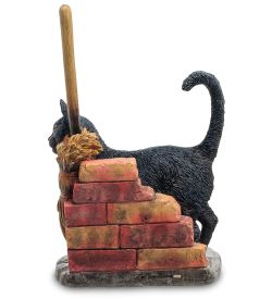 Veronese WS-841 Статуэтка «Кот с метлой» (Лиза Паркер)