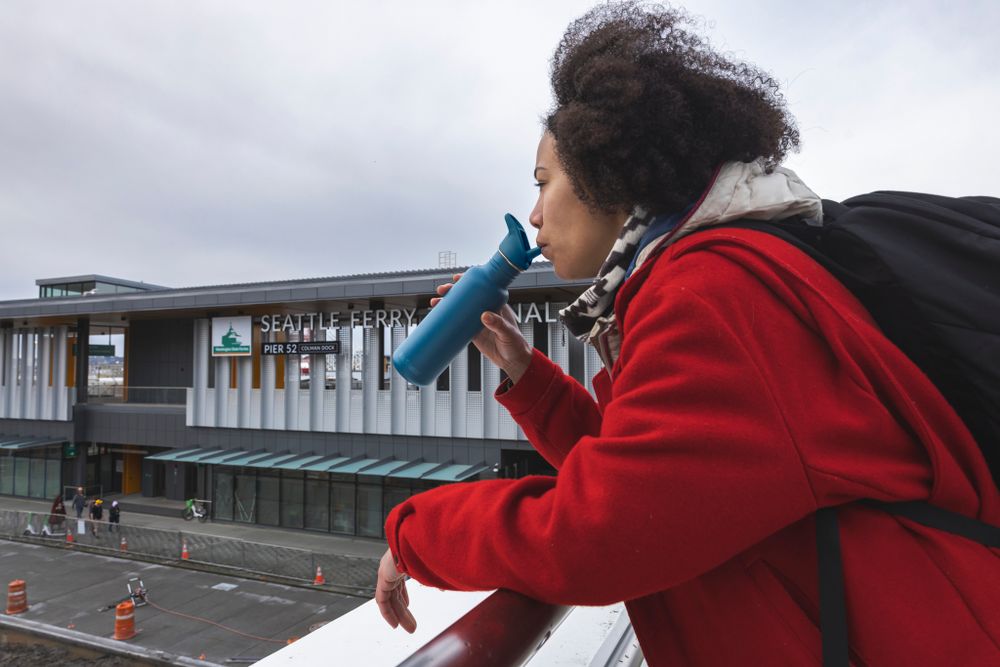 Бутылка Klean Kanteen Classic Narrow Flip Sport 18oz (532 мл) Corsair