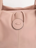 Сумка большая через плечо шоппер мешок