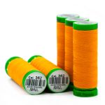 Нитки для тонких тканей Gutermann Extra Fine 150 (200 метров), 5 кат. | 362 оранжево-желтый