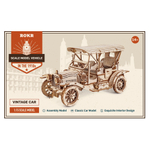 Деревянный конструктор Винтажный автомобиль 1:15 MC801 (ROKR)