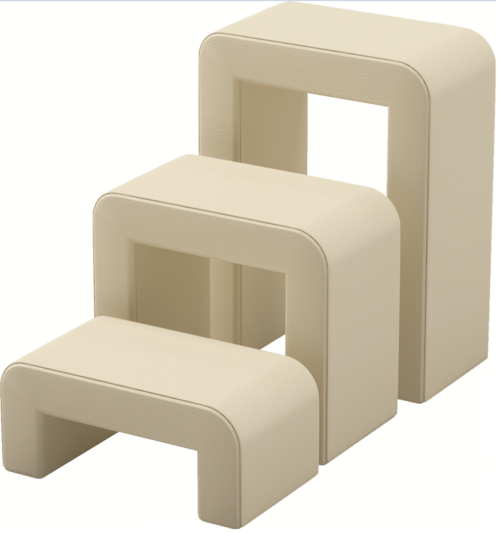 Набор из 3 П-образных платформ/90*50*40/80/120 мм.