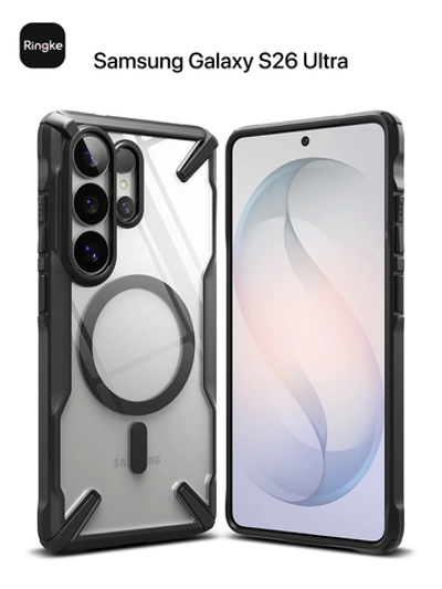 Чехол для Samsung S26 Ultra противоударный с усиленными углами RINGKE