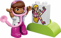 LEGO Duplo: Скорая помощь Доктора Плюшевой 10605 — Doc McStuffins Rosie the Ambulance — Лего Дупло