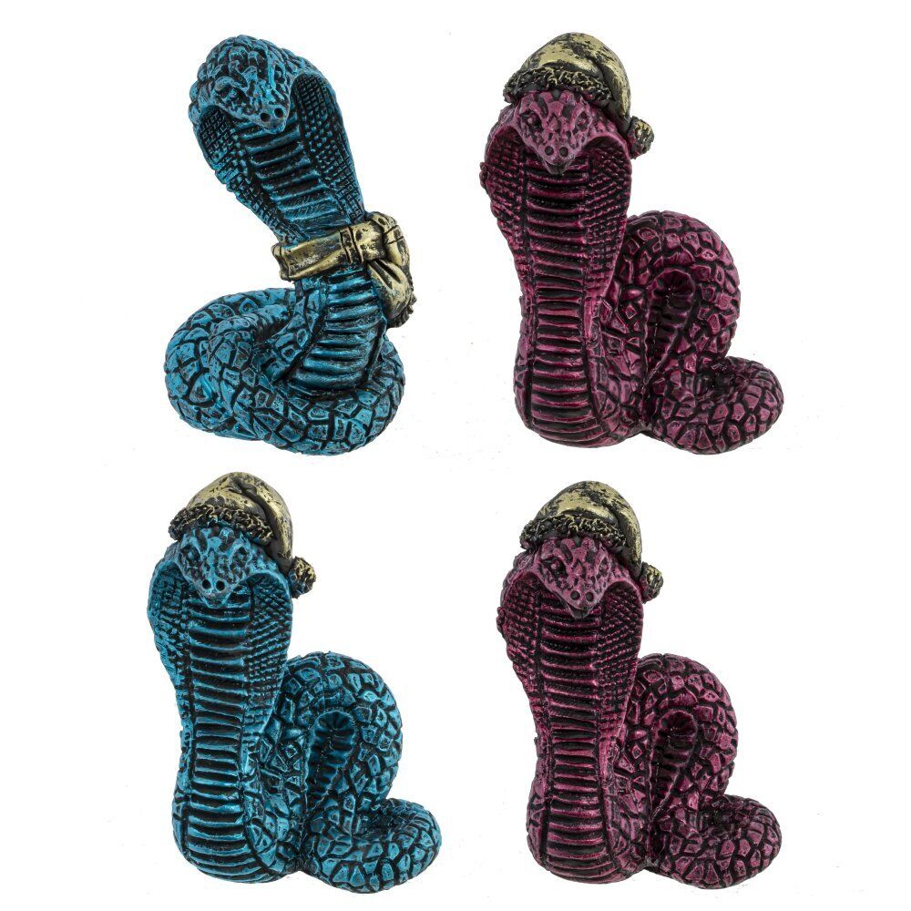 GAEM Фигурка декоративная "Змея", L5,5 W3,5 H7,5 см, 4в.