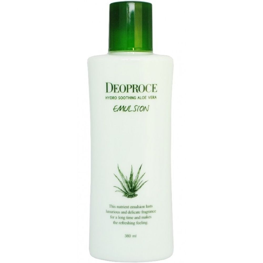 Эмульсия для лица с экстрактом алоэ DEOPROCE Hydro Soothing Aloe Vera Emulsion 380 мл