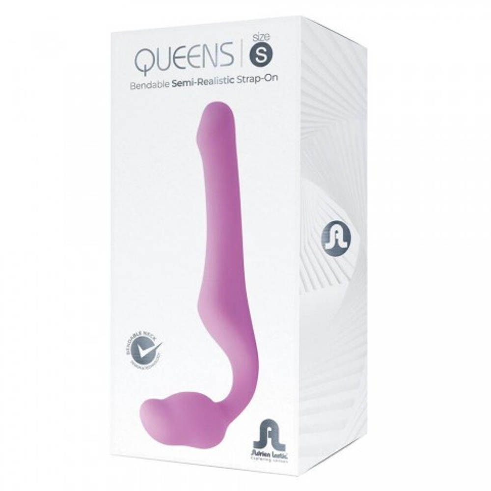 Безремневой страпон Queens от Adrien Lastic, S, розовый