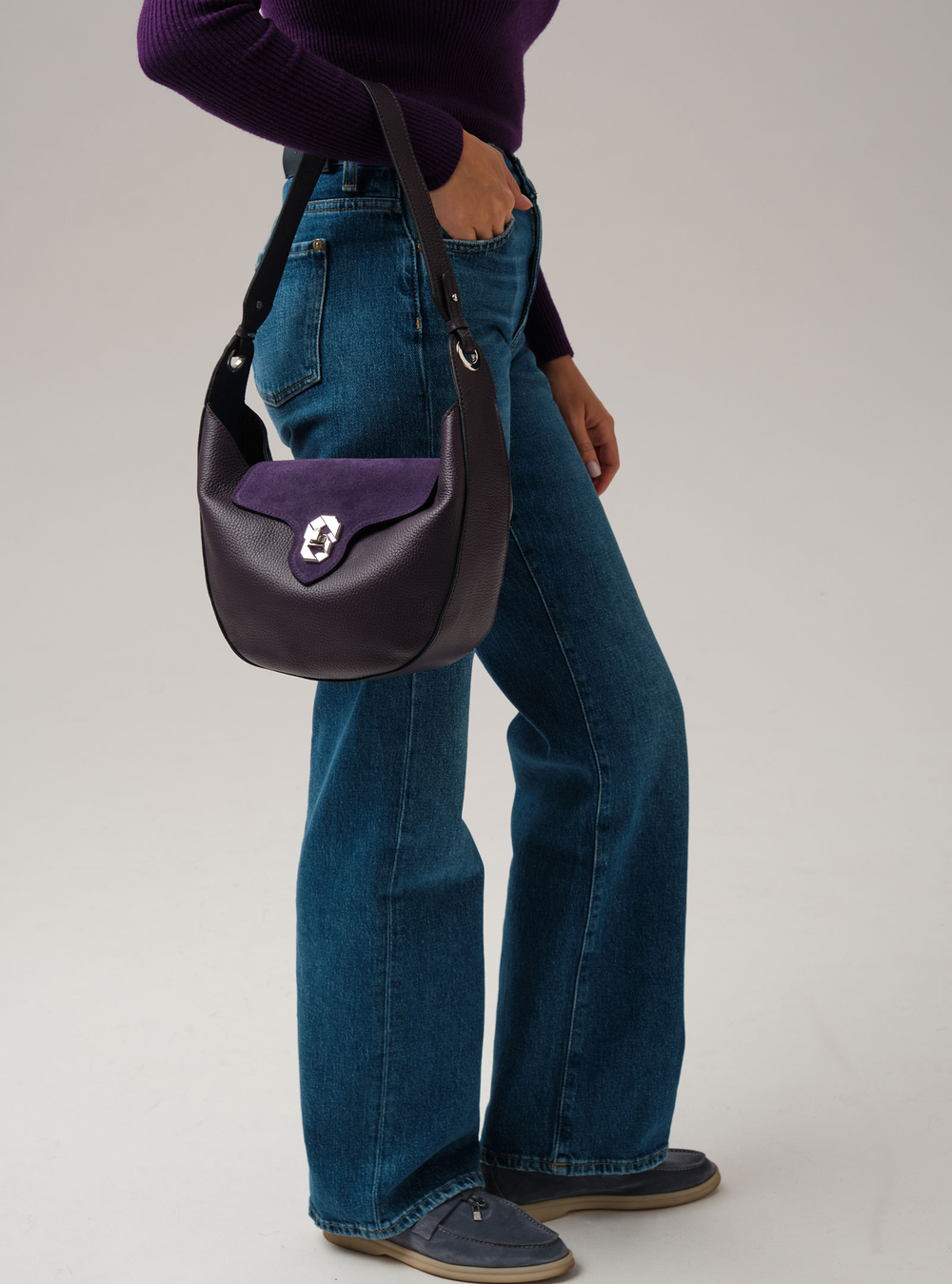 Сумка Azaro 30953 пыльно-фиолетовый