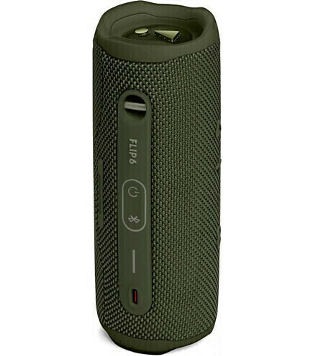 Портативная акустика JBL Flip 6, 30 Вт, зеленый