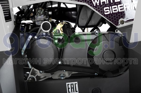 Бензиновый квадроцикл WHITE SIBERIA BARS 200CC PRO (Серый) фото №3