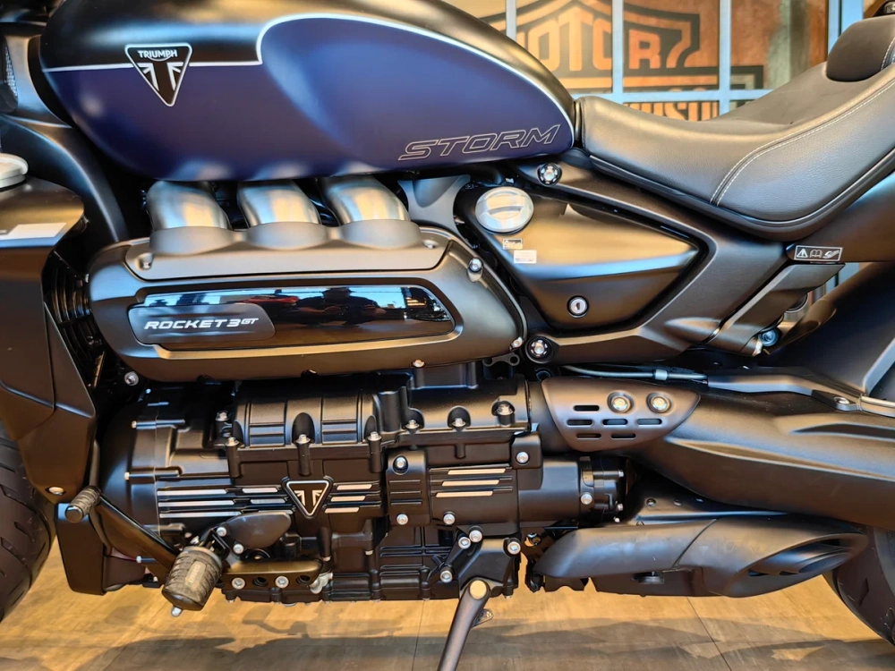 Triumph Rocket 3 GT STORM, 2024 Blue Satin