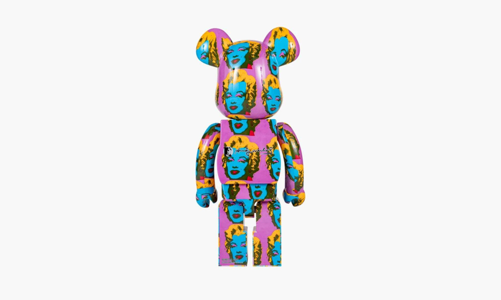 Bearbrick Andy Warhols Marilyn Monroe "1000%"