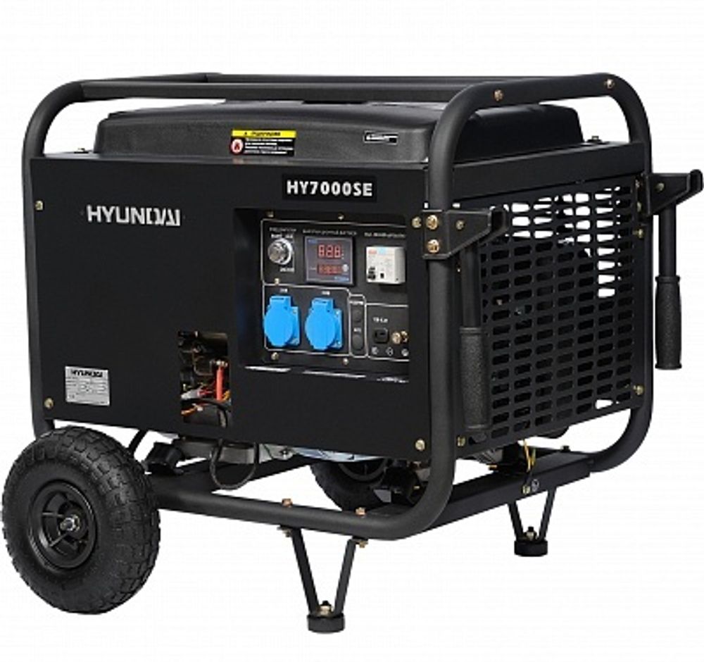 Бензиновый генератор Hyundai HY 7000SE