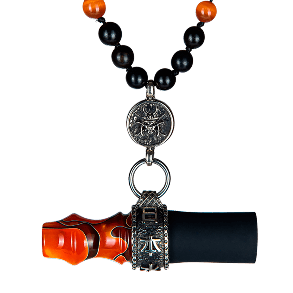 Индивидуальный мундштук Japona Mouth Tip Samurai Beads Orange (Оранжевый)