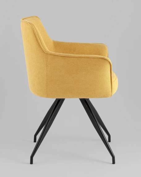 Стул Fest крутящийся, желтый