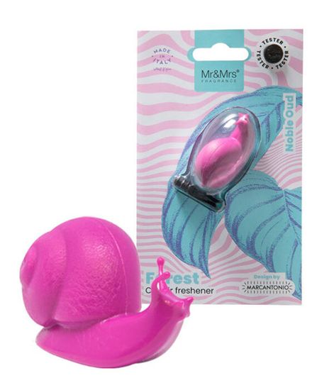 Аромадекор для автомобиля и дома FOREST SNAIL УЛИТКА (благородный уд) в блистере, Mr&Mrs Fragrance