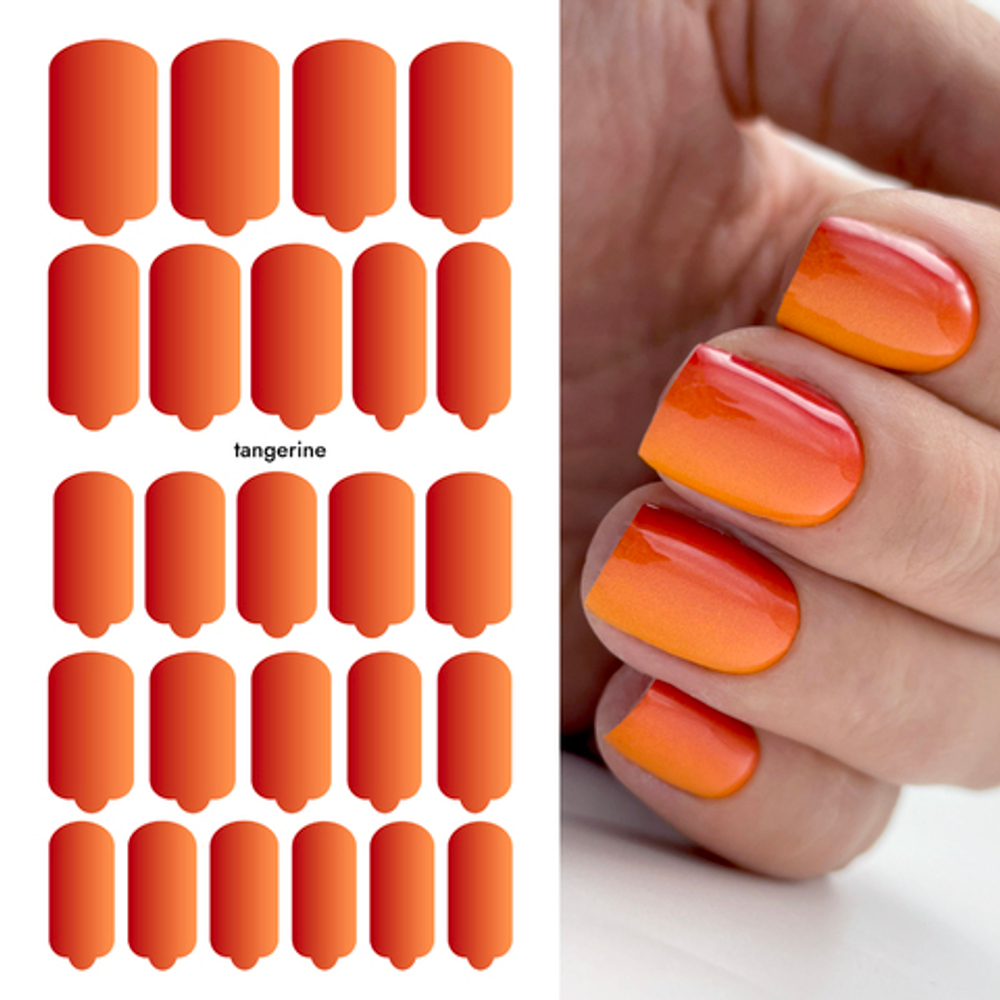 Пленки для маникюра Provocative Nails tangerine