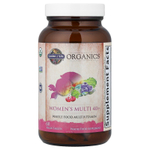 Garden of Life, Organics, мультивитамины для женщин от 40 лет, 60 веганских таблеток