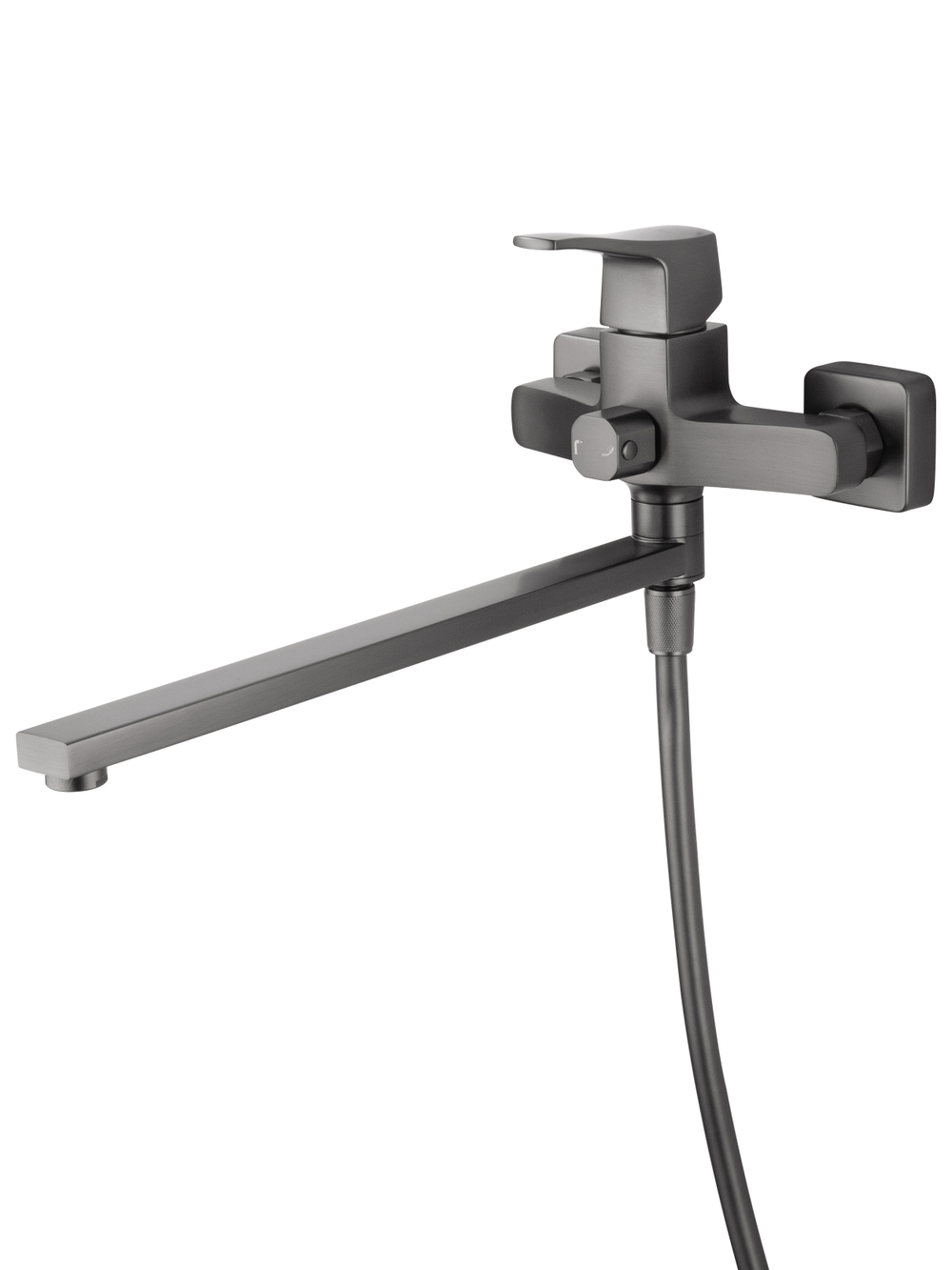 Смеситель для ванны WONZON & WOGHAND FLEX, Темный графит (WW-639906-BGM)