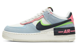 Кроссовки Nike Air Force 1 Low Shadow "Sunset Pulse" (Женская размерная сетка)