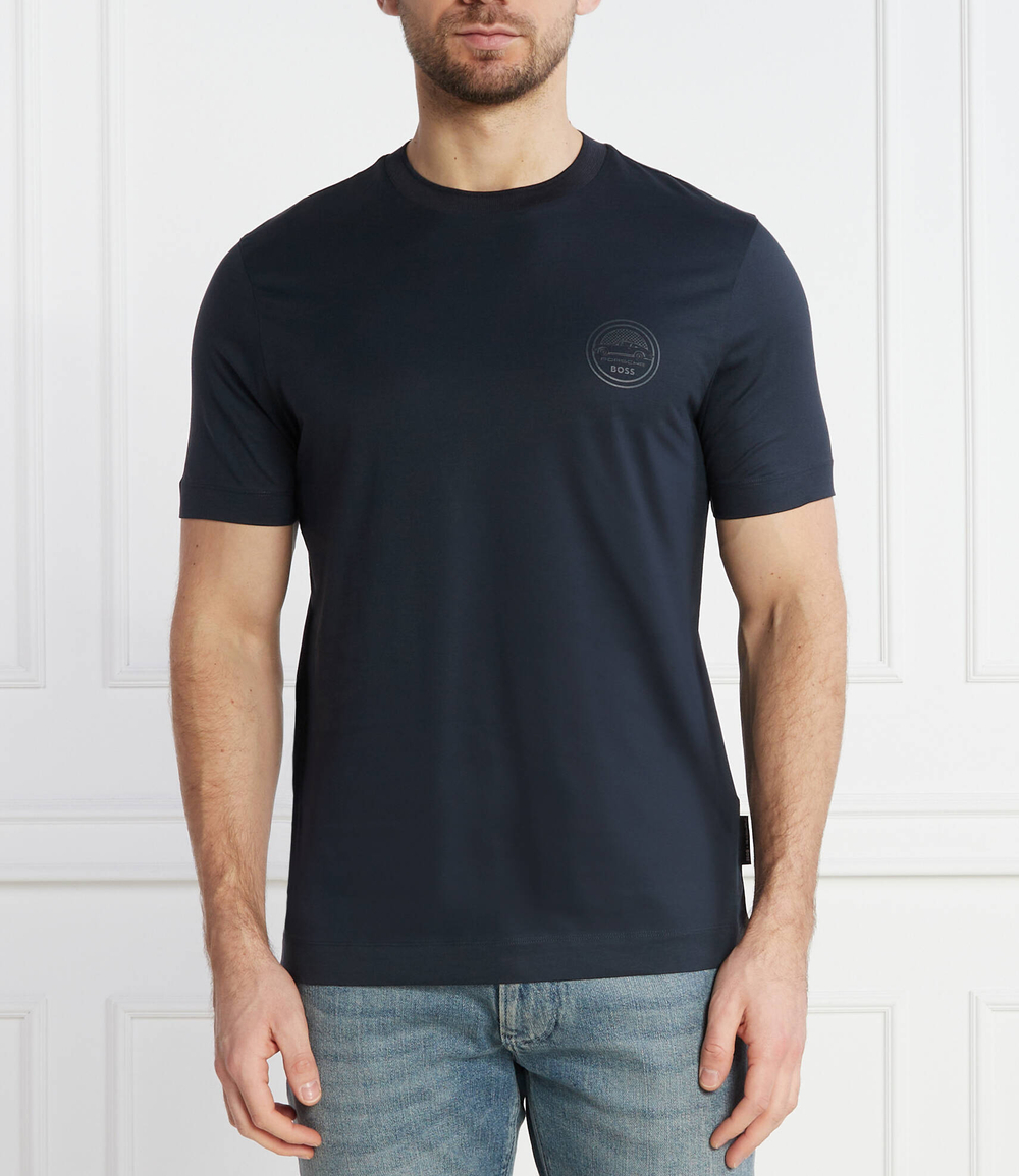 Футболка Thompson BOSS BLACK - темно-синий(50507787)